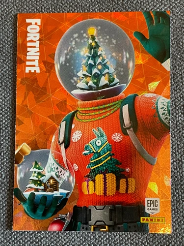 Fortnite Series 2 Card Epic Outfit #158 Globe Shaker Cracked Ice Crystal Shard