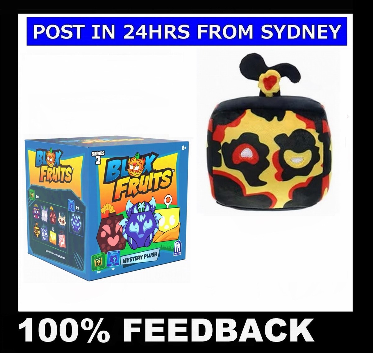 GENUINE!! BLOX FRUITS SERIES 2~ Mystery PLUSH + CODE ~ SELECT