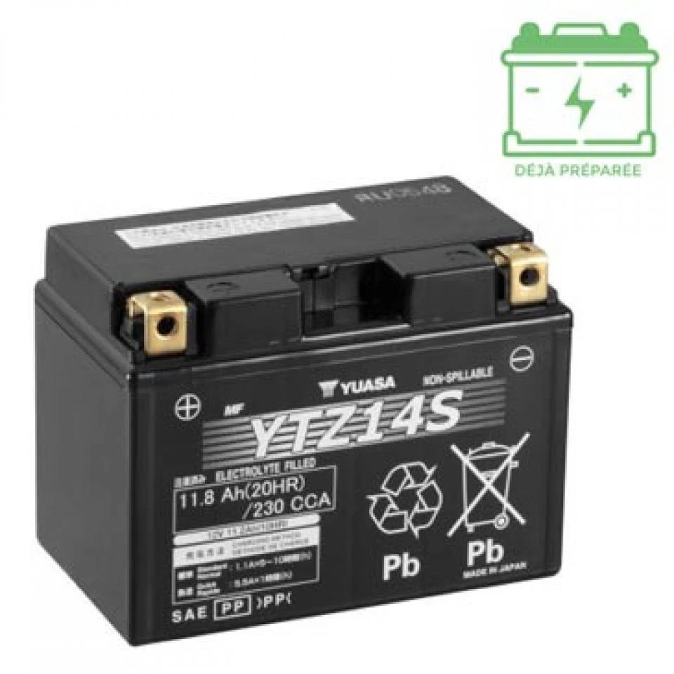 Batterie SLA Yuasa pour Moto Triumph 900 TIGER / GT / RALLY 2020 à 2023 YTZ14-S - Photo 3/4