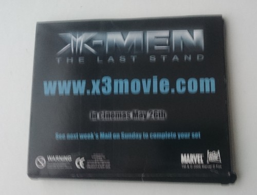 X-MEN The Last Stand - Mail on Sunday Promotional Trading Battle Cards - Picture 5 of 5