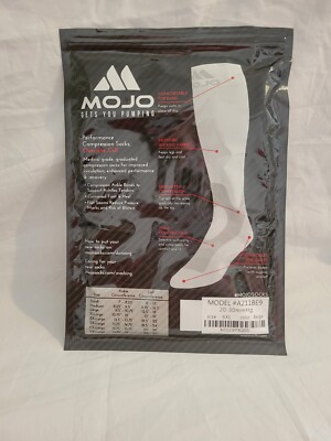 Socks MPJO Over the Calf Performance Compression #A211BE9 size 6XL NIP 20-30 mm