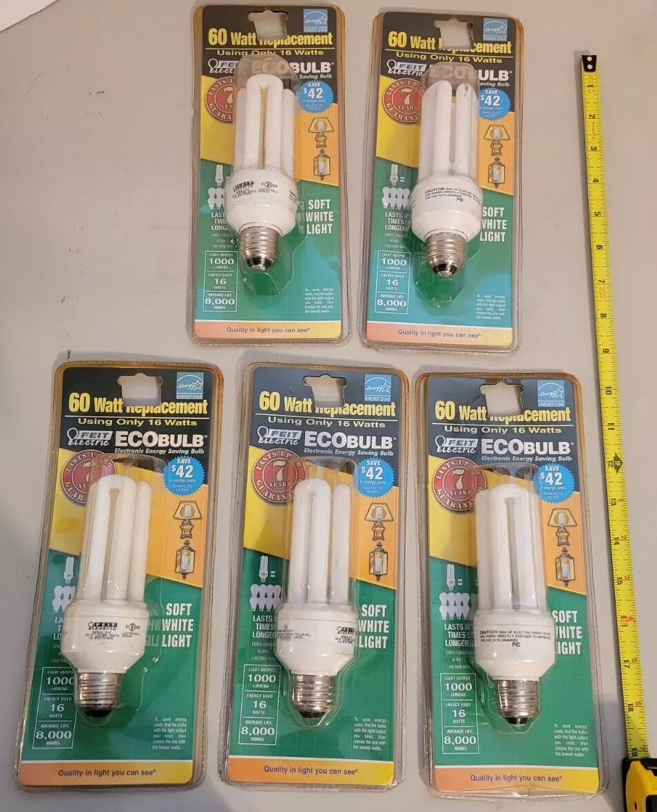 Soft fluorescent light bulbs deals