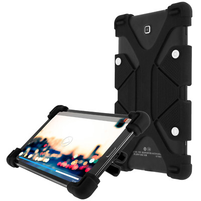 Case Tablet To 12 Inch Universal Bumper Silicon Gel Black Mode