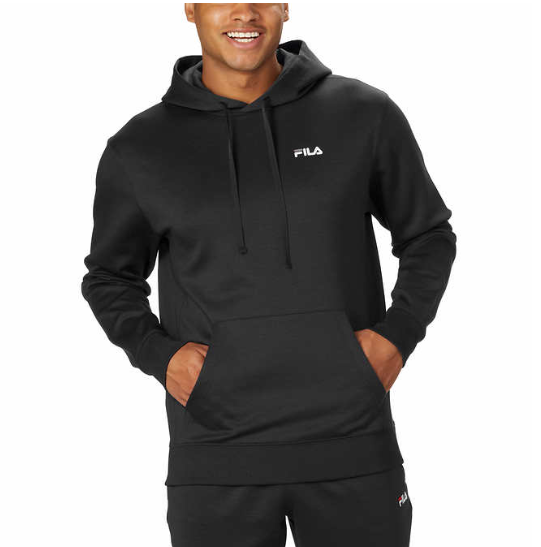 NEW FILA Men's Tech Fabric Performance Hoodie Black Size 2XL | eBay