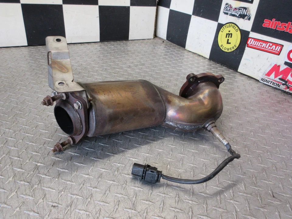 11 12 2011 2012 FISKER KARMA c131115601000 tubo de escape convertidor catalítico Foto 3 de 4