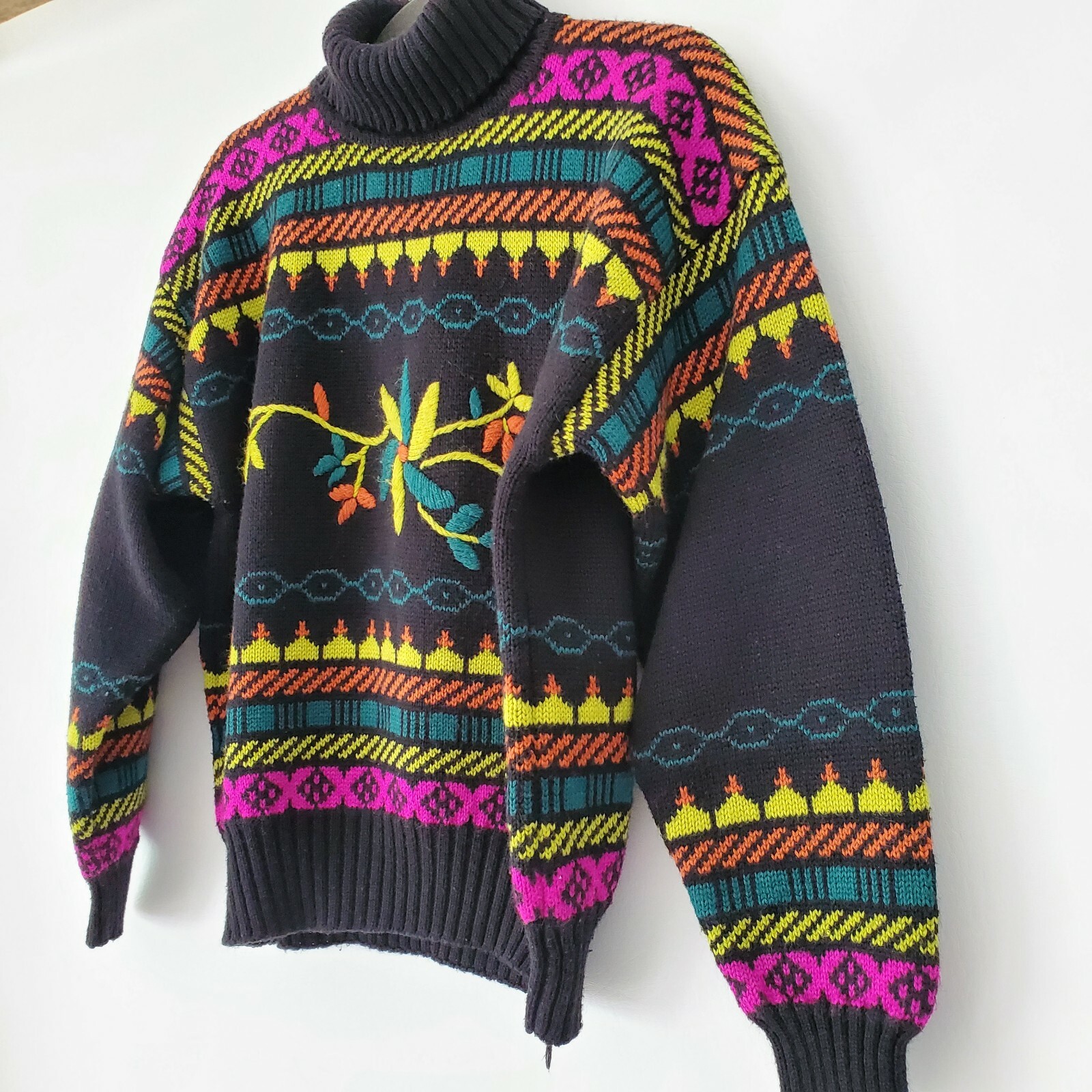 turtleneck ski sweater