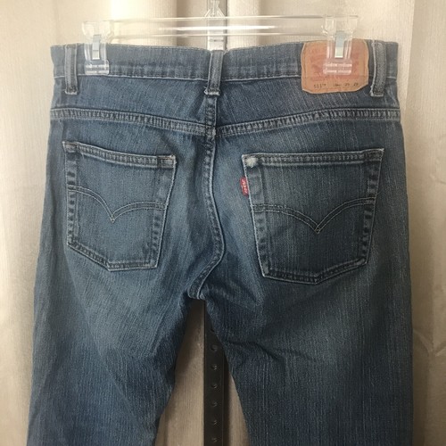 Levis 511 Slim Leg Blue Jeans Boys/Youth 18 Reg 29x29 Distressed - Picture 8 of 18