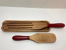 3 Piece Mad Hungry Acacia Wood Spurtle Set