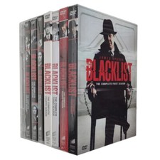 The Blacklist The Complete Series 1-8 Seasons 1,2,3,4,5,6,7,8 DVD,40-Disc   