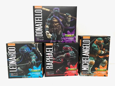 GoodSmile Company Teenage Mutant Ninja Turtles Statues In Box TMNT