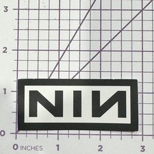 NIN Nine Inch Nails - Band Logo Vinyl Decal Sticker Bomb Industrial Rock Metal