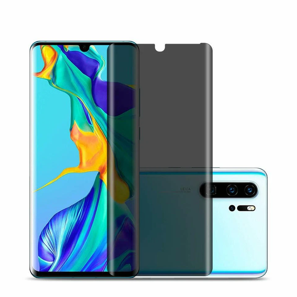 For Huawei Mate 60 50 40 P60 P50 P40 Pro Tempered Glass Privacy Screen Protector - Image 2 of 4