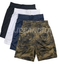 Men's Basic Mesh Basketball Shorts Gym Workout Athletic S-5XL JS01