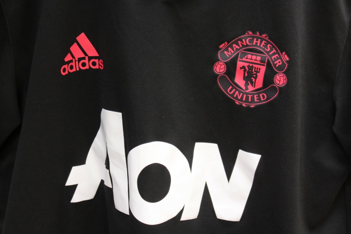MANCHESTER UNITED 2018 2019 TOP TRAINING JERSEY ADIDAS SIZE S | eBay