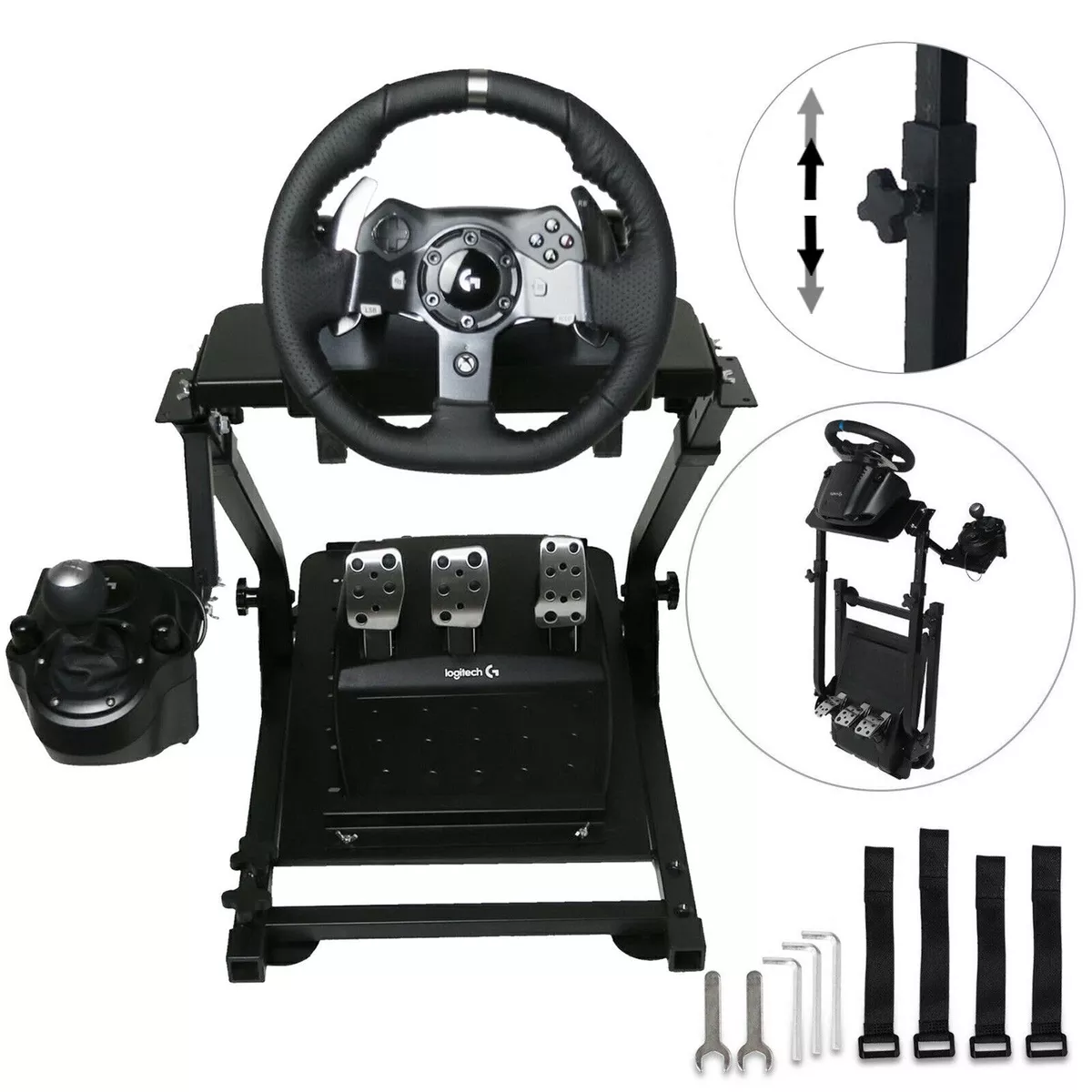 Logitech G25 G27 G29/Thrustmaster T300RS Steering Wheel Modified Parts  Simulator