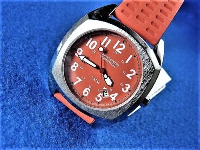 BENETTON montre analogique cadran rouge BEN0008 - Photo 1/4