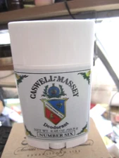 CASWELL MASSEY NUMBER SIX DEODORANT STICK NEW OLD STOCK