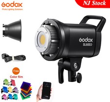 US Godox SL60IID COB LED Video Continuous Light Daylight Bowens Mount PK SL-60W