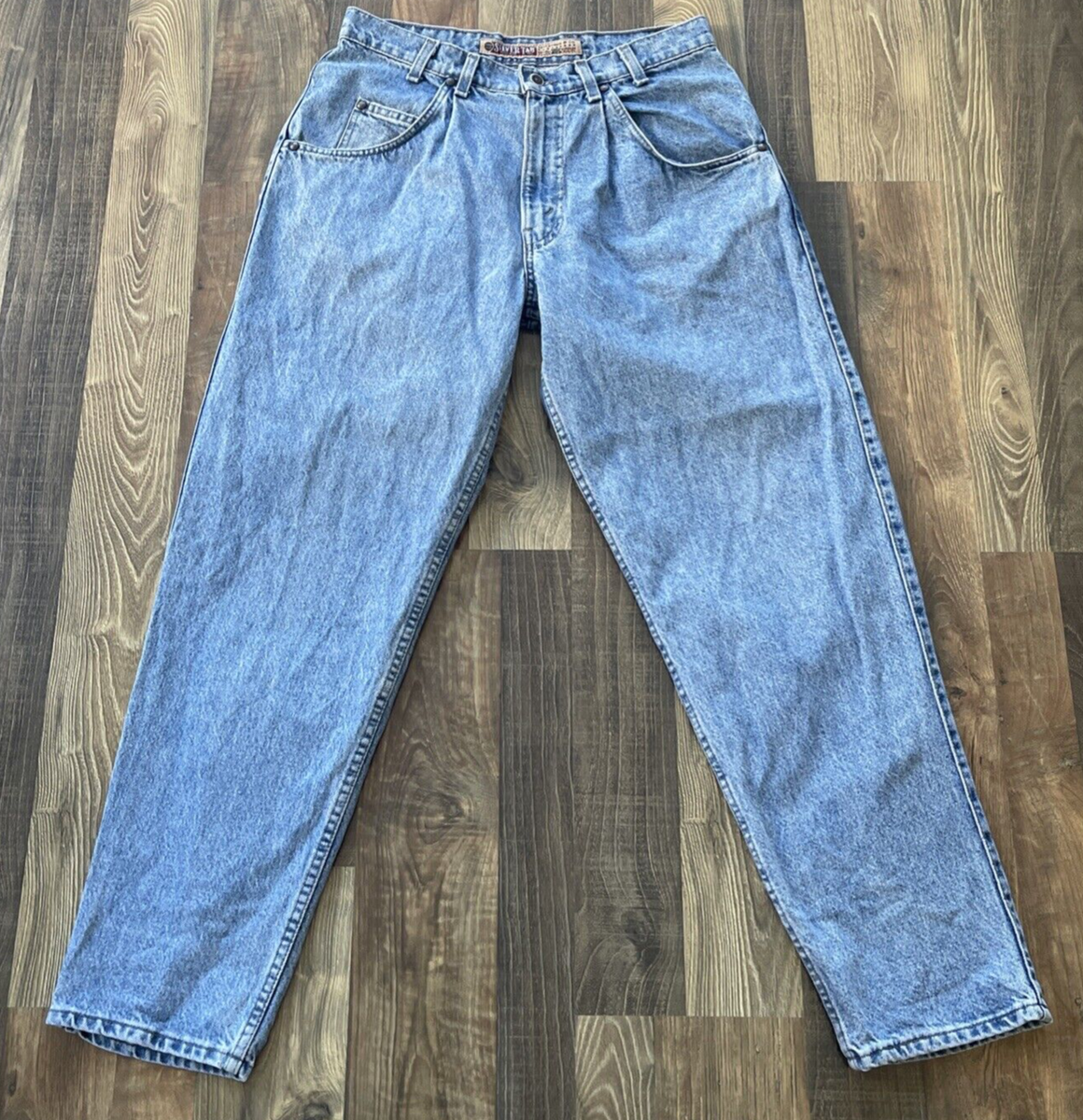 Vintage Levi's Silver Tab Loose Jeans Size W31 L30 made in Vintage Levi's Silver Tab Loose Jeans Size W31 L30 made in