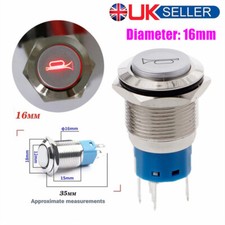 12V Car Engine Start Push Button Ignition Starter Waterproof Start Stop Switch