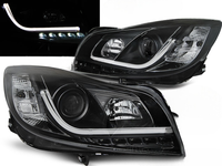 Scheinwerfer Paar Opel Insignia 08-12 LED LTI DRL Schwarz