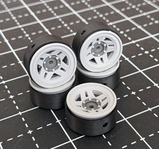SCX30 Toyota 4Runner .7 Beadlock Wheels Set o...