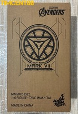 Hot Toys MMS870D82 The Avengers 1 6 Iron Man Mark VII Exo-Chrome Clear Version