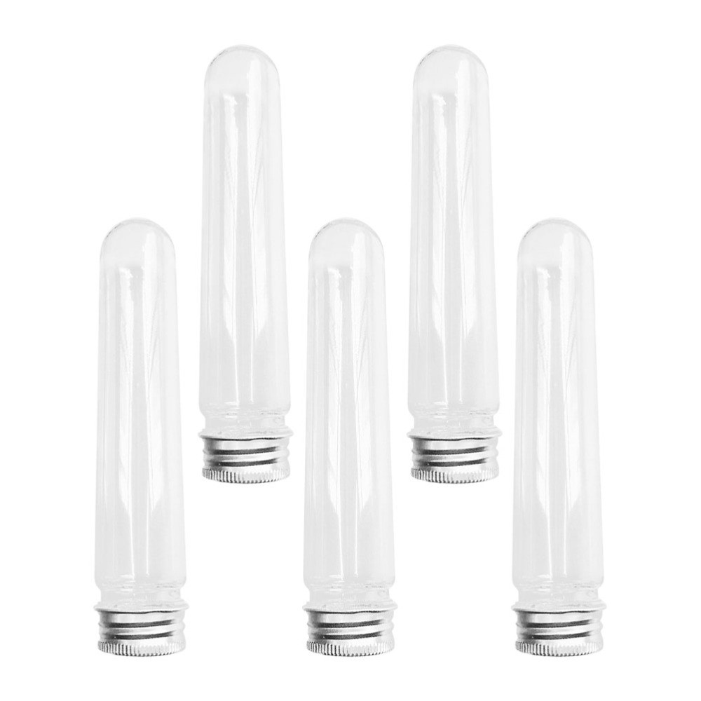 APL 5 Pezzi Tubo Portaoggetti Laccio Scarpe Ordinato Tubi Trasparenti con Coperchi Organizzatore Viaggio Cravatta