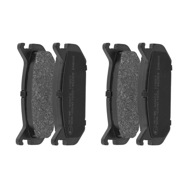 f.becker BremsbeläGe Hinten Rechts Links FüR Mazda Mx-6 626 IV Xedos 6 Ford USA-image