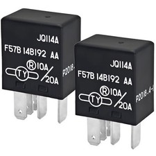 Pack of 2, 10A/20A 12VDC 5Pins Automotive Relay - OEM Repla Number of Items: 2