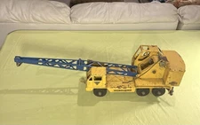 Vintage NY-LINT TOYS Michigan Model T-24, Clark Equipment Crane