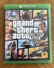 Grand Theft Auto V GTA 5 Microsoft Xbox One, 2014 CIB Complete With Map