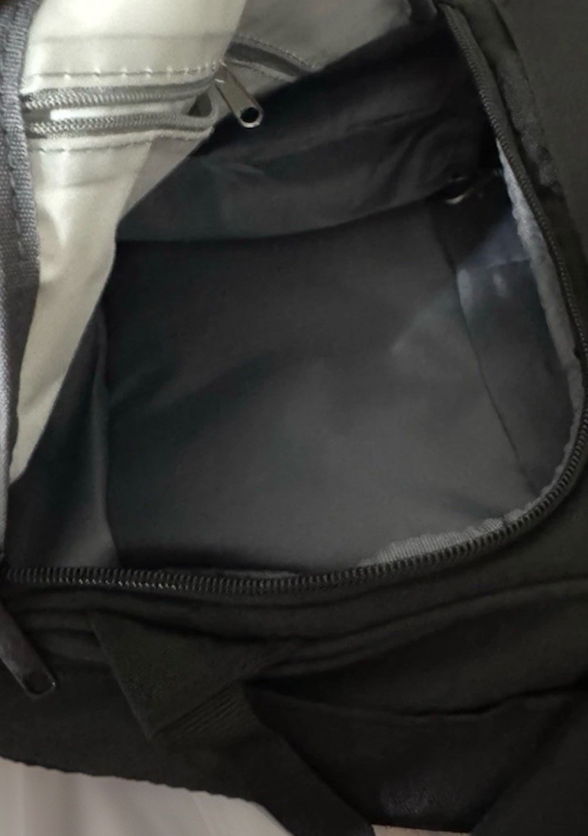 Live In Style Diaper Bag Backpack With Changing Pad Black New