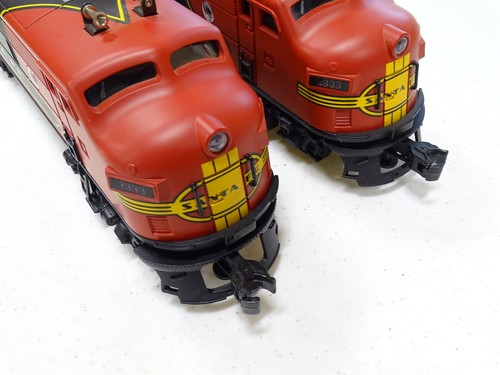 Williams Santa Fe 20196 F-3 A-A Powered Locomotive Set / FedEx FS - Picture 12 of 23