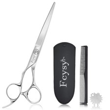 Left-Handed Hair Cutting Scissors, 6" Professional Barber Shears for Salon Use