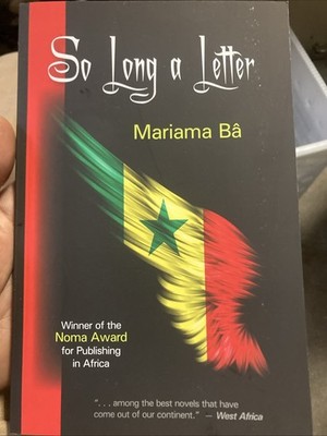 So Long a Letter - paperback Mariama Ba