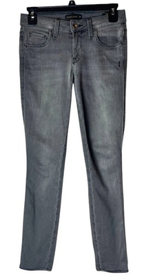 #ad Genetic Denim Jeans Women 25 Gray Denim Gaze Wash The Shya Cigarette Streetwear $36.99