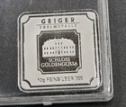 Geiger Edelmetalle 10g Schloss Guldengossa .999 Silver Bar