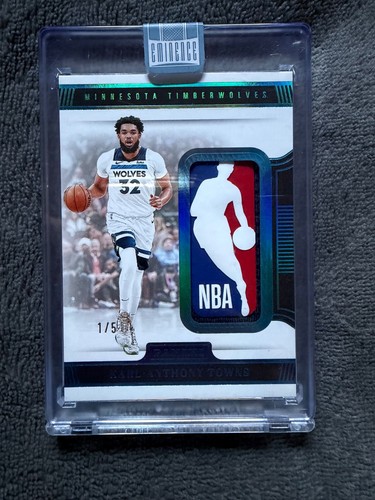 2024-25 Panini Eminence Karl-Anthony Towns Logoman #/5