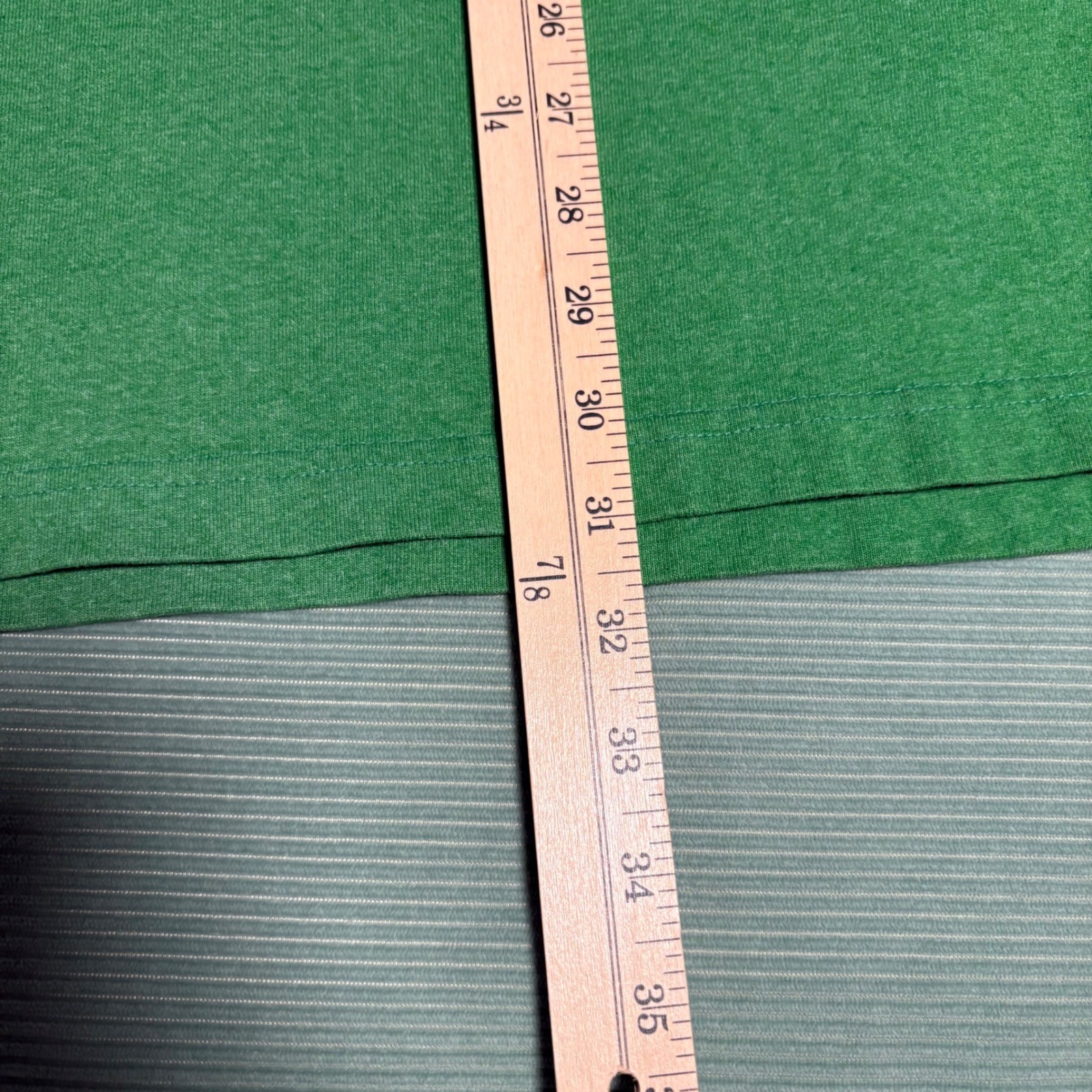 Carhartt Mens 2XL Loose Fit Heavyweight Long Sleeve Pocket T-Shirt Green thumbnail 6