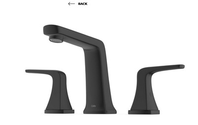 Celite By Roca Elemental Single Handle Faucet Matte Black