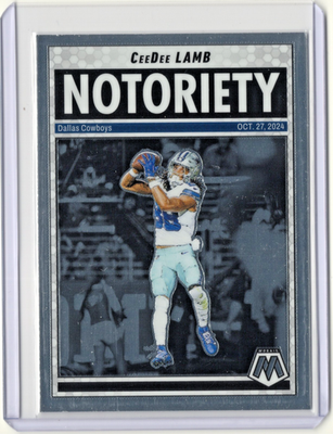 2025 Panini Mosaic CeeDee Lamb Notoriety No.8 | eBay
