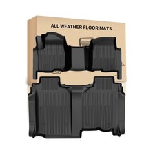 Floor Mats for 2020-2026 Chevy Silverado/GMC Sierra 1500/2500HD/3500HD Crew C...