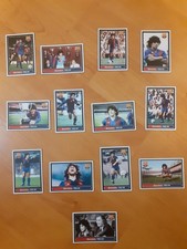 DIEGO ARMANDO MARADONA BARCELONA STORY 13 FIGURINES/CARDS CARDBOARD 1982-84