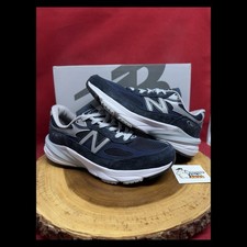New Balance 990v6 Made in USA Navy Suede M990nv6 Mismatch Size 8L/8.5R