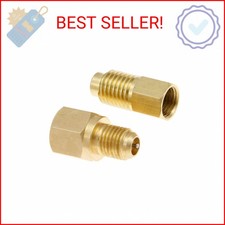 Aupoko R12 R22 to R134a Adapters, R134A Refrigerant Tank/Vacuum Pump Port Connec