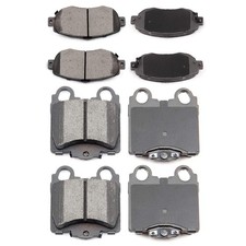 D619 Front Rear Ceramic Brake Pads Lexus Gs300 Gs400 Gs430 Is300 Sc430 98-10 D619 Front Rear Ceramic Brake Pads Lexus Gs300 Gs400 Gs430 Is300 Sc430 98-10