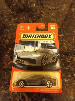 45/100 Matchbox 2021 Koenigsegg Gemera Age: 3+ Color: Gray. Matchbox 70 Years.