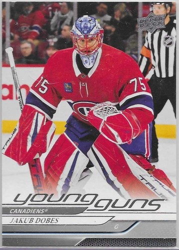 JAKUB DOBES 2024-25 UPPER DECK EXTENDED SERIES YOUNG GUNS