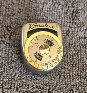 Vintage Kodak Kodalux L Light Meter w/ Case 